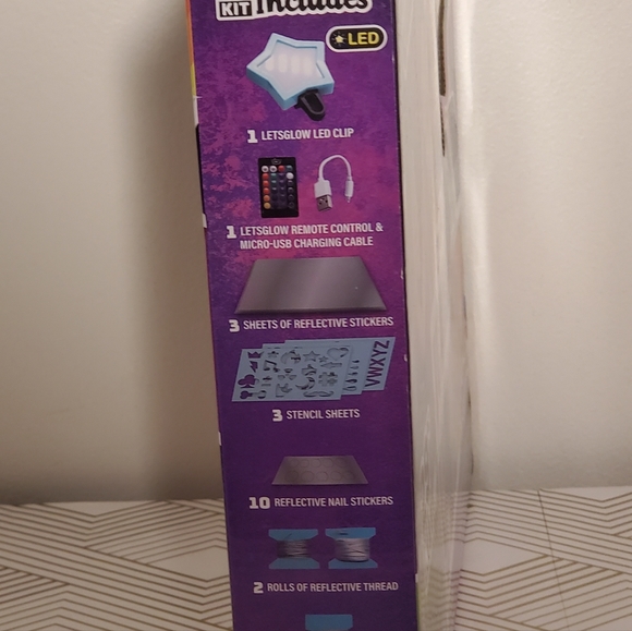 Sky Castle Let's Glow Studio - DIY Art/Crafts Influencer Video Creator Kit NEW - Picture 6 of 11